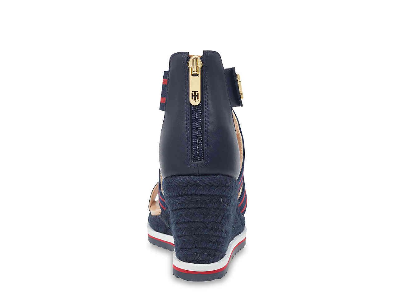 tommy hilfiger yurri espadrille wedge sandal