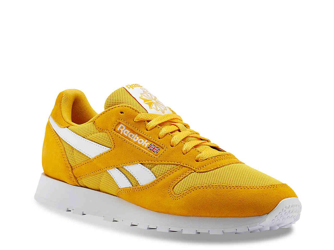 reebok mustard yellow