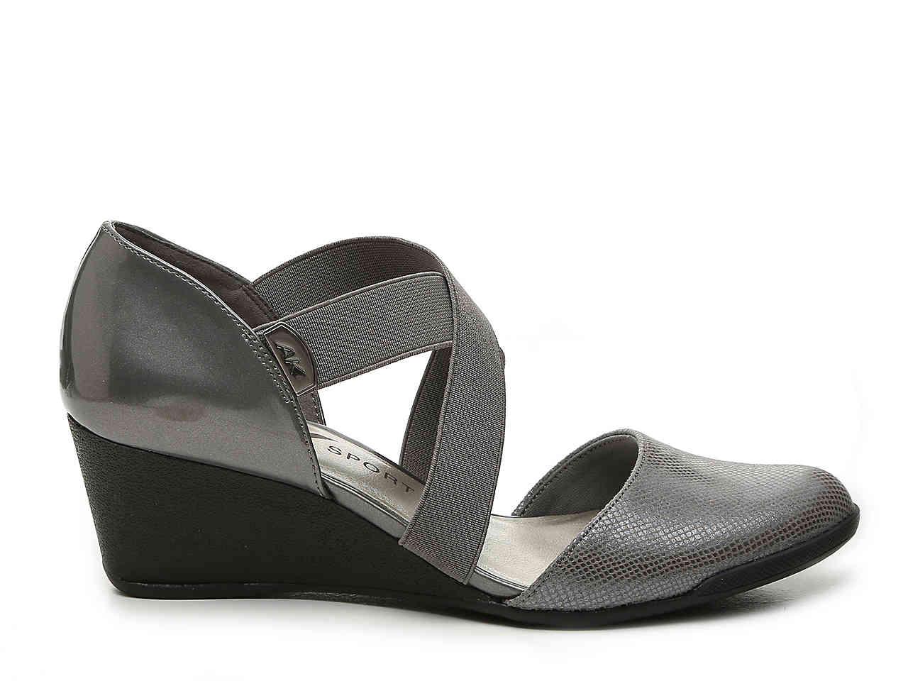 anne klein sport teaberry wedge pump