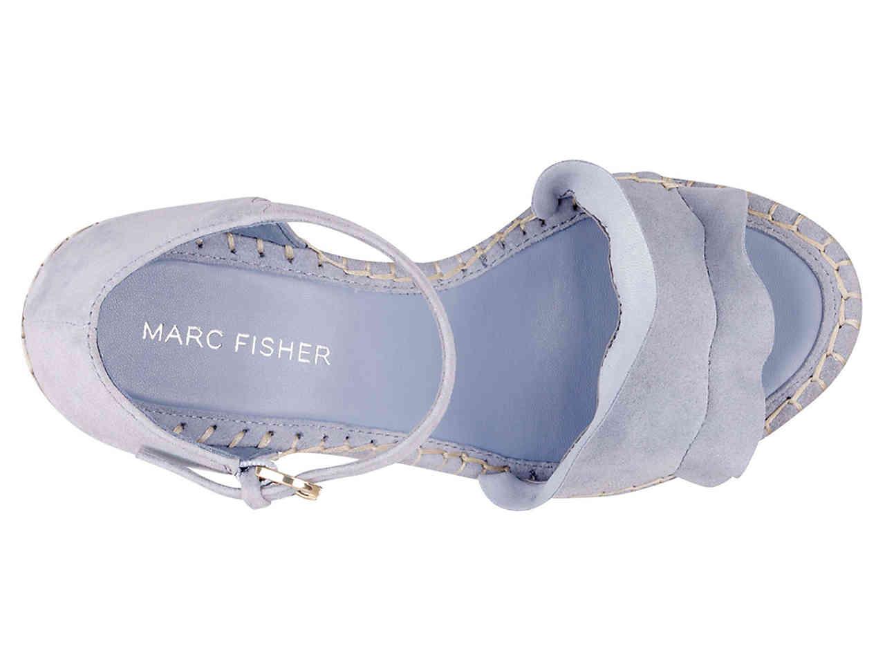 marc fisher kickoff espadrille wedge sandal