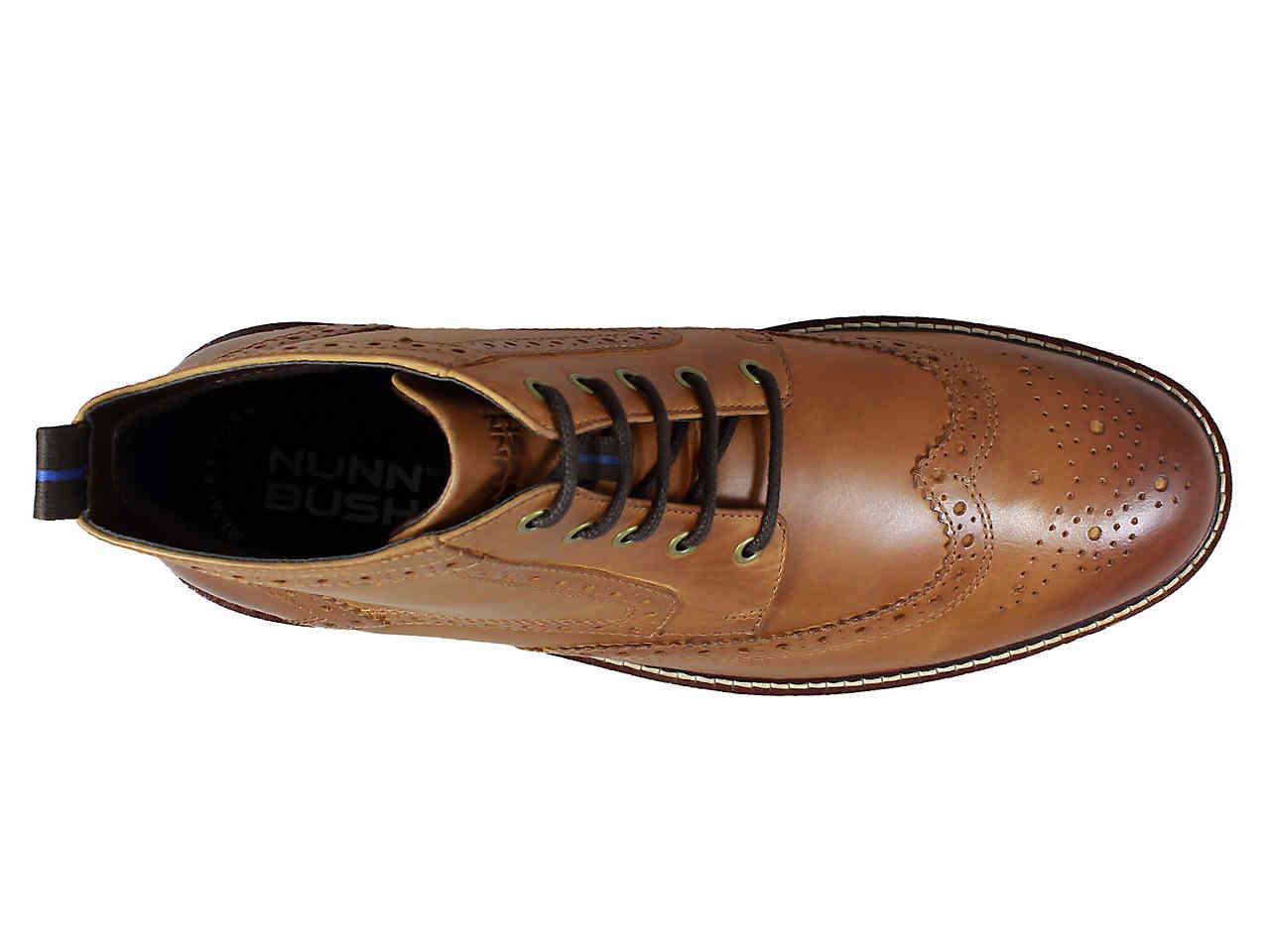 nunn bush wingtip boot