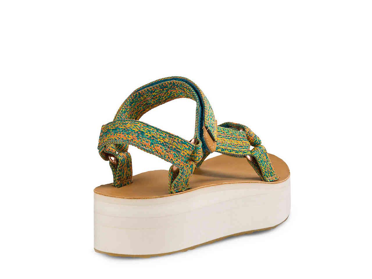 Teva Flatform Universal Jhene Aiko Sandal in Green Lyst