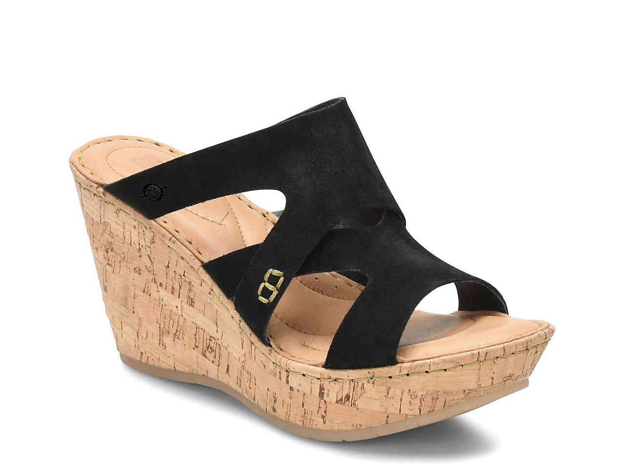 born andreas wedge sandal