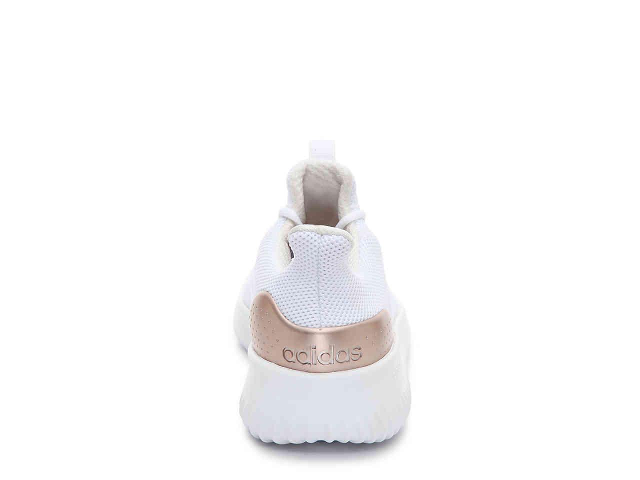 adidas cloudfoam white and gold