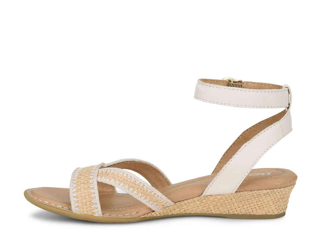 born sentinel wedge sandal