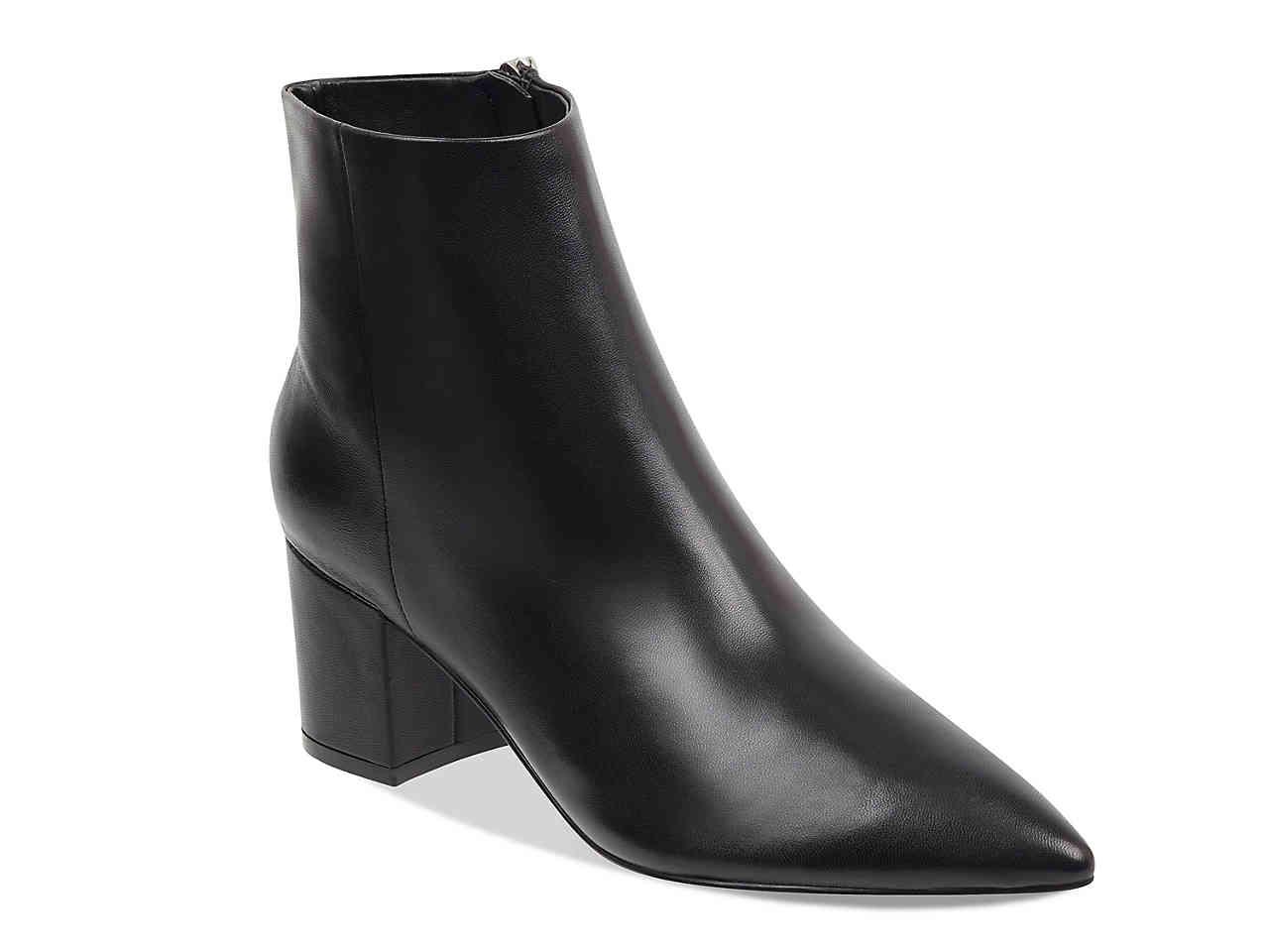 marc fisher jelly block heel booties