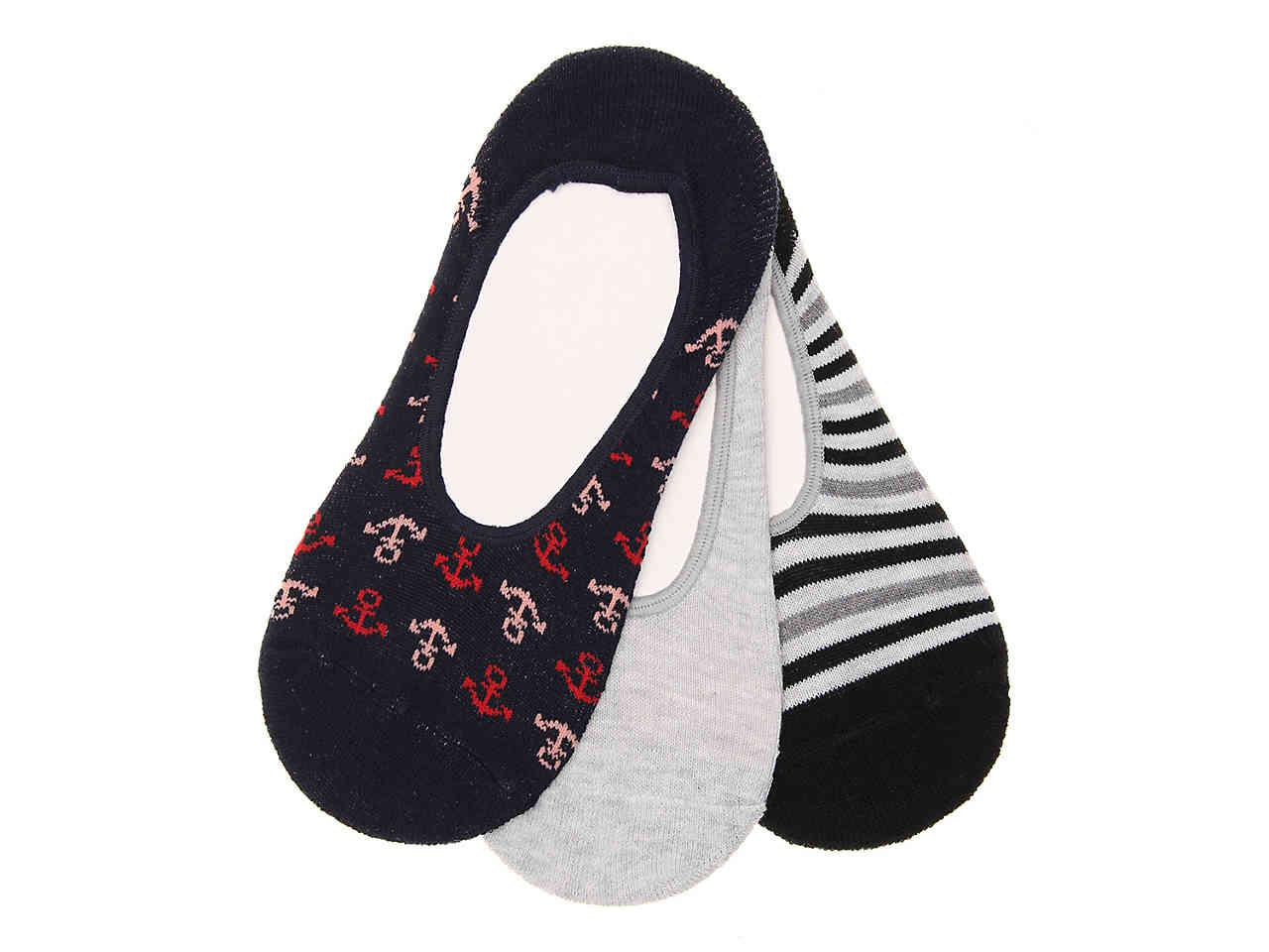 Sperry TopSider Synthetic Printed No Show Socks in Navy/Grey (Blue) Lyst
