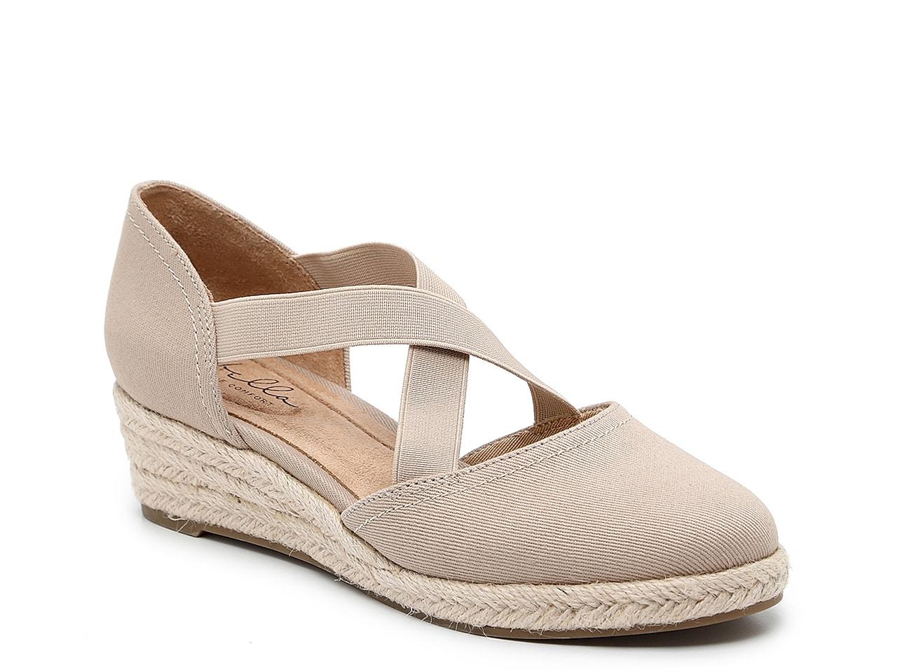 kristen espadrille wedge slip on