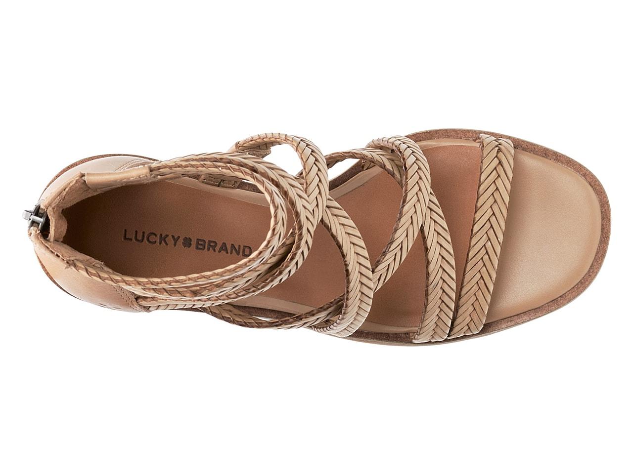 Lucky brand gladiator sandals deals