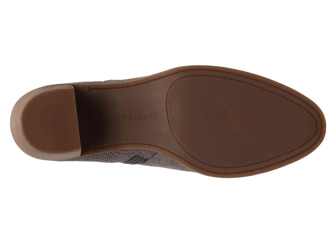 lucky brand pickla bootie grey