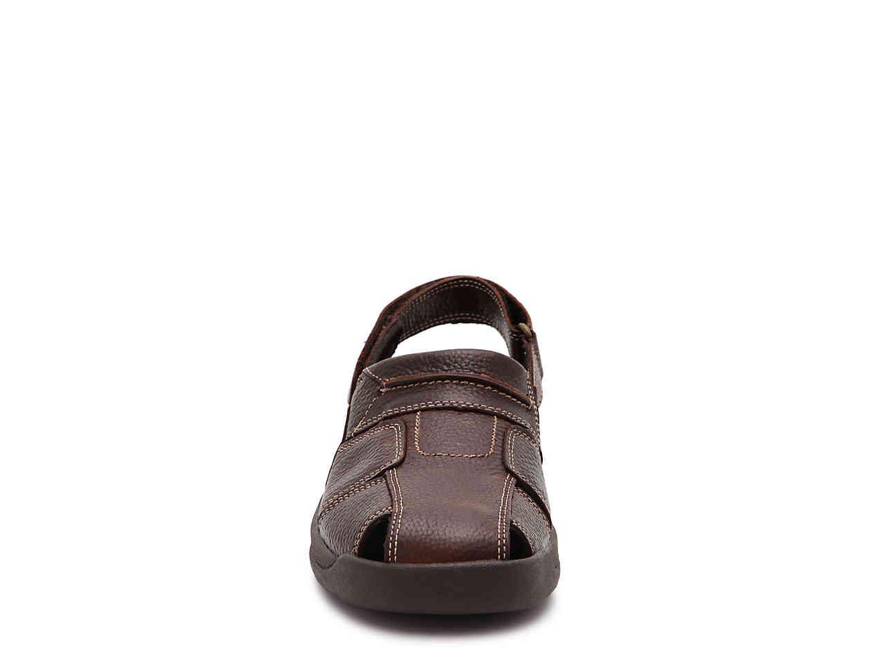 Drew Leather Barcelona Fisherman Sandal in Dark Brown (Brown) for Men - Lyst