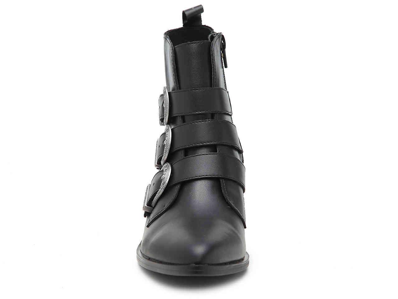 steve madden bark western bootie