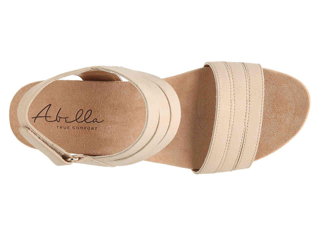 abella mantra wedge sandal