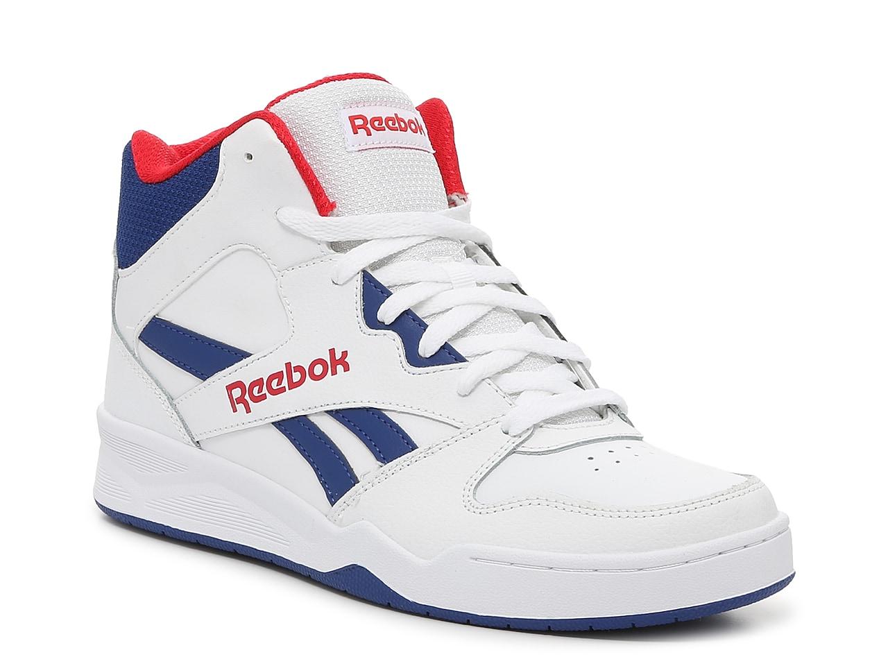 Reebok Leather Royal Bb4500 Hi2 High-top Sneaker in White/Blue/Red (White)  for Men | Lyst