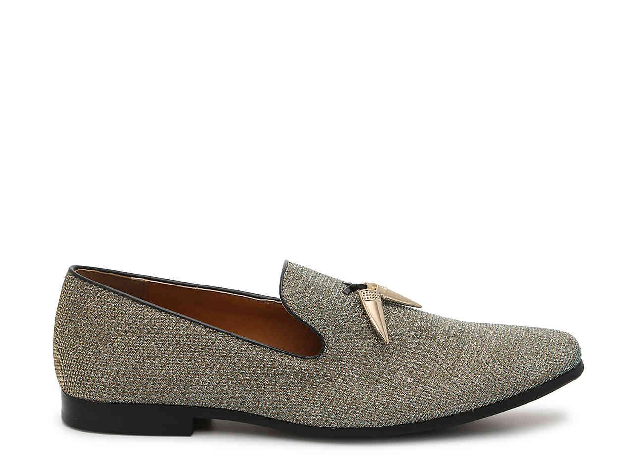 giorgio brutini gold loafers