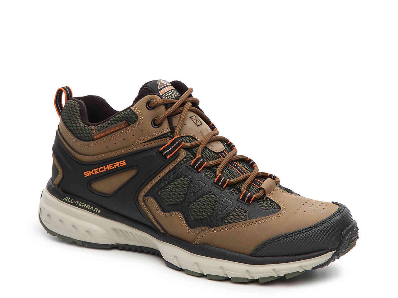 Skechers Leather Geo-trek Sequencer Hiking Shoe in Dark Brown (Brown) for  Men | Lyst