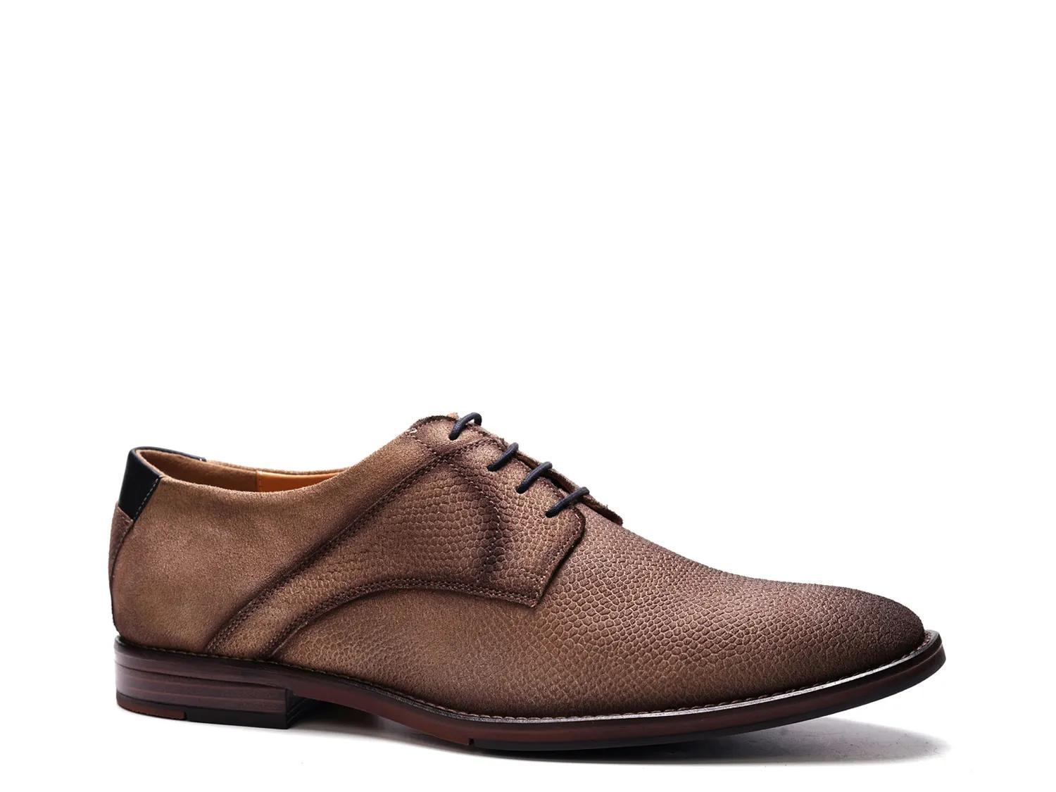 Carlos by Carlos Santana Brown Suede Oxfords Carlos By Carlos Santana Oxford shoes for Men | Online Sale  main image 2