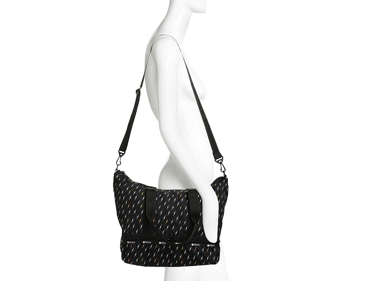 LeSportsac Dakota Medium Deluxe Weekender in Black Lyst