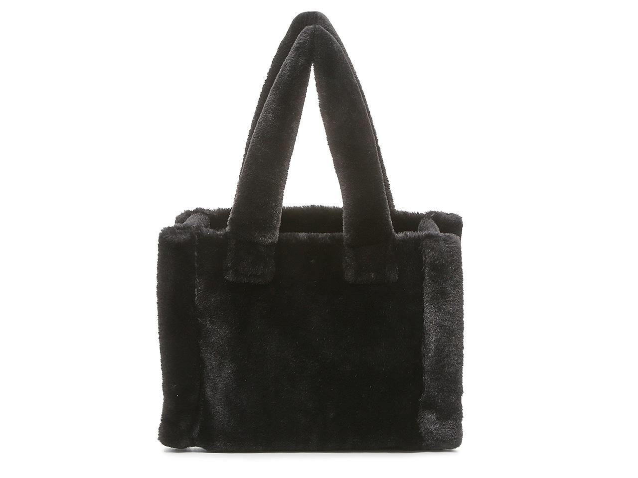 Madden Girl Faux Fur Shoulder Bag in Black Lyst