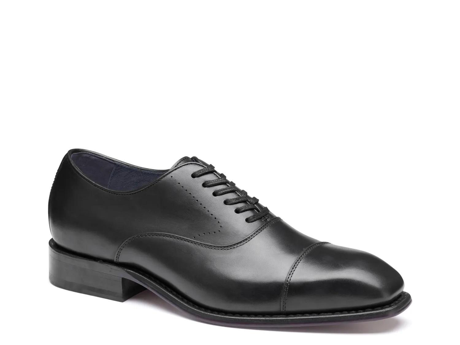 Johnston & Murphy Ashton Cap Toe Oxford in Black for Men