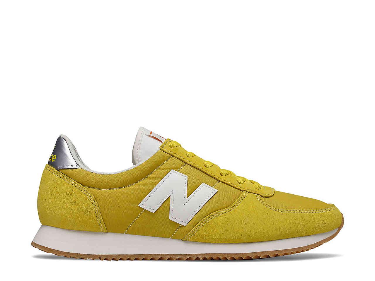 New Balance Suede 220 Sneaker in Mustard Yellow/White (Yellow) - Lyst