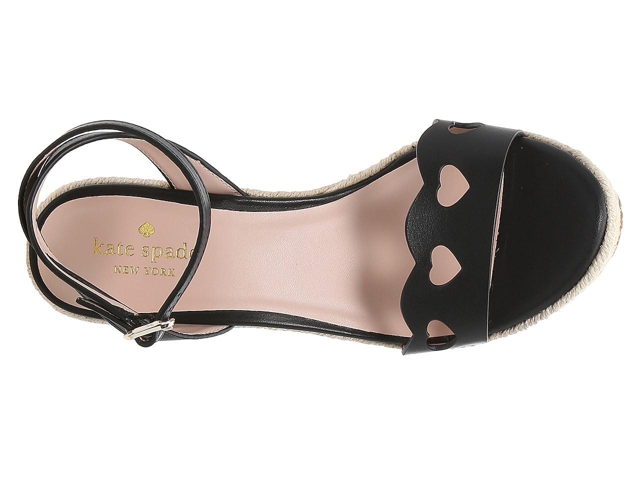 Kate Spade Kitt Espadrille Wedge Sandal in Black Lyst