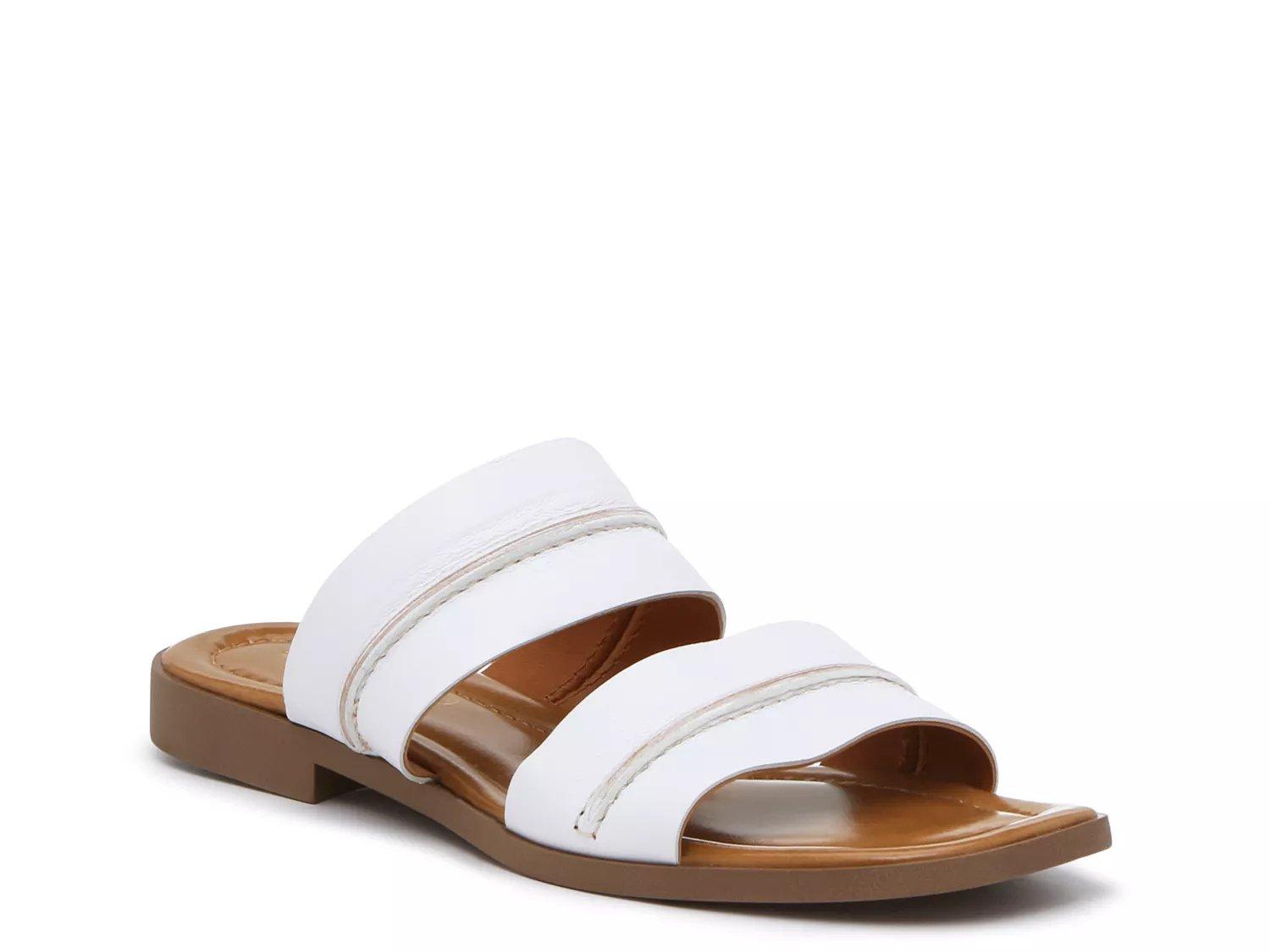 Coach And Four Leather Sandals