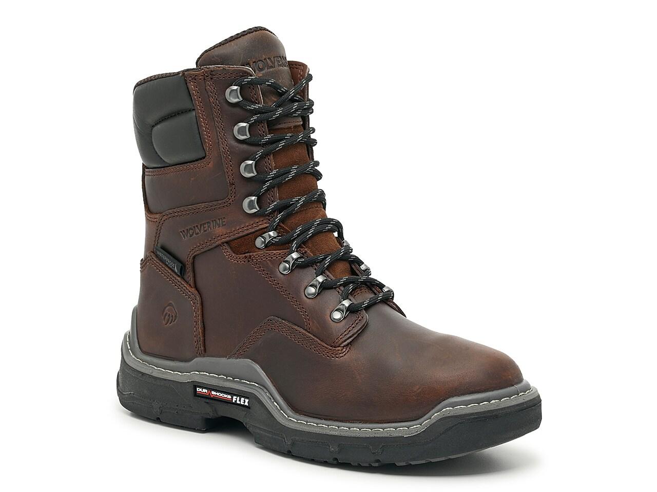 Wolverine Raider Work Boot in Black for Men | Lyst