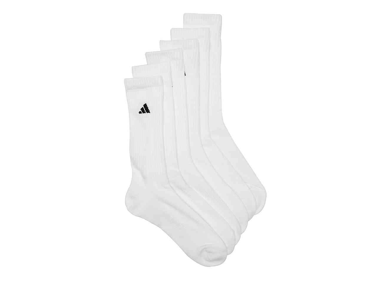 adidas Synthetic Climalite Compression Crew Socks in White for Men Lyst