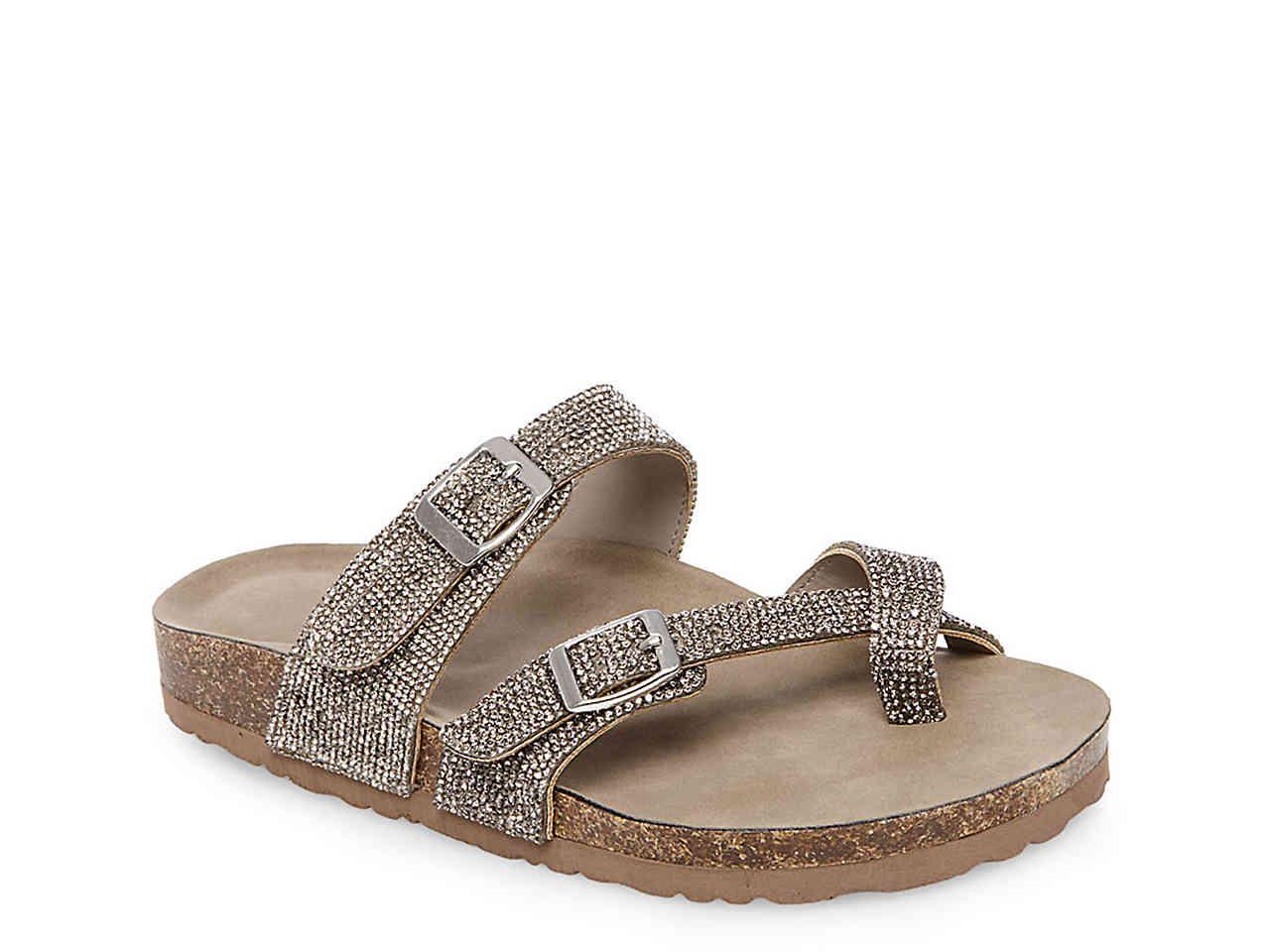 Madden Girl Bryceee Sandal in Pewter 