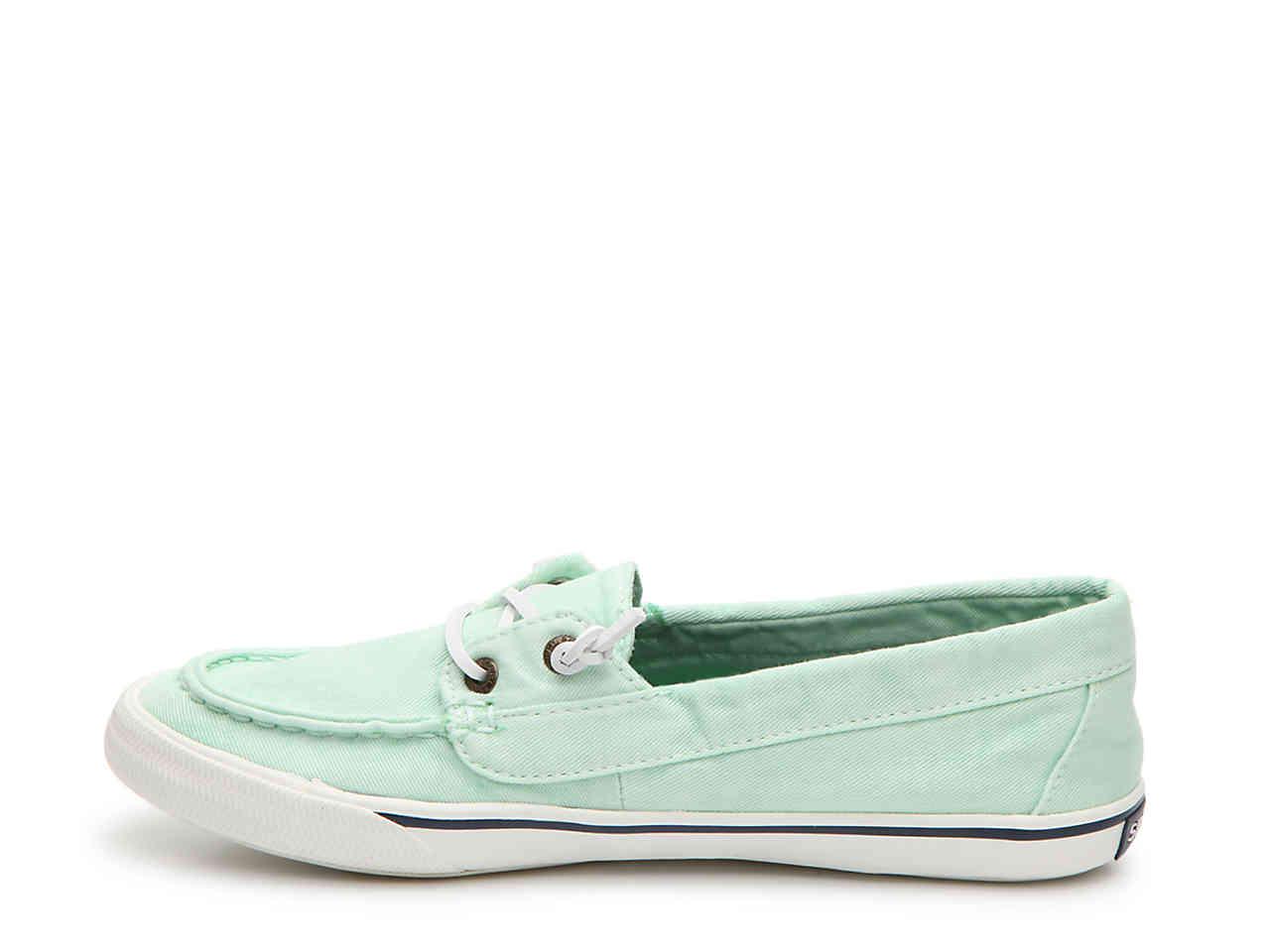sperry top sider green sole