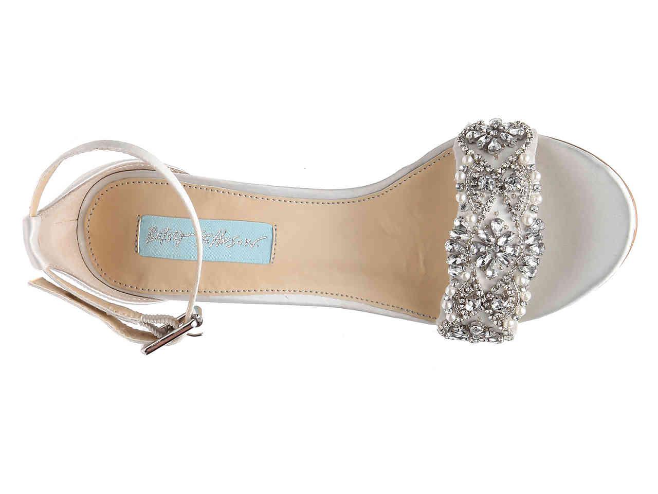 betsey johnson juno sandal ivory