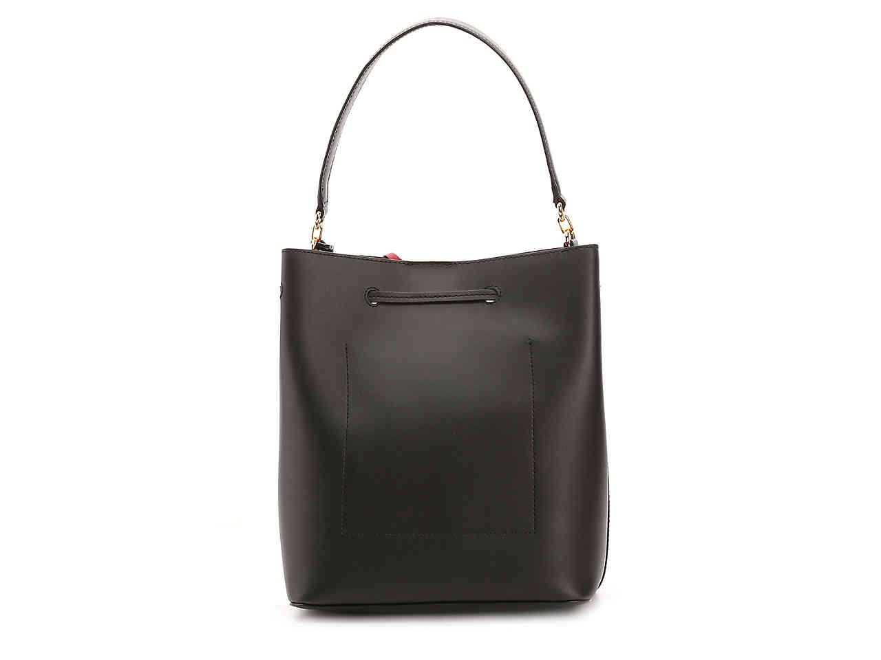 Lauren by Ralph Lauren Dryden Debby Leather Shoulder Bag in Black | Lyst