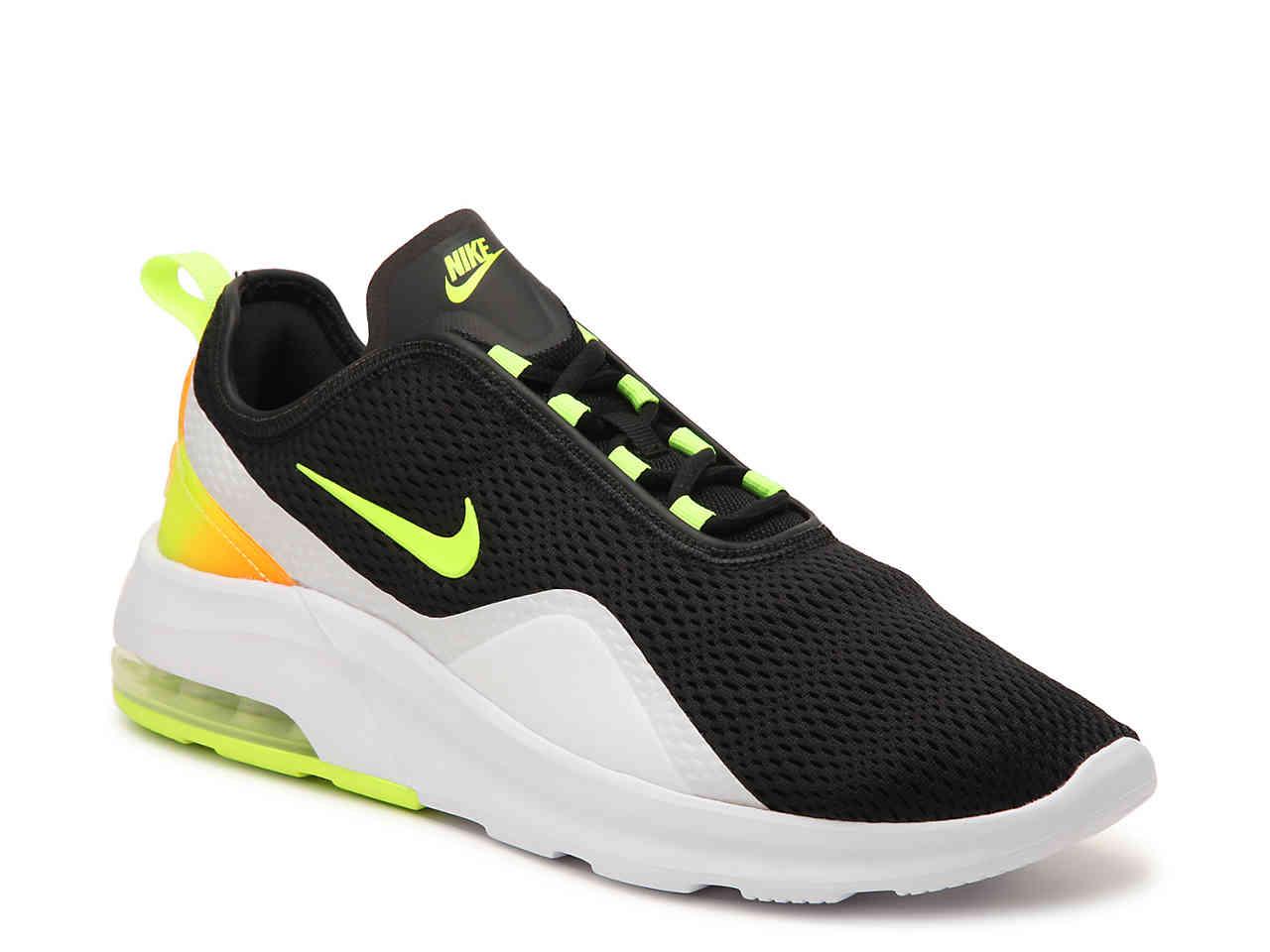lime green and orange air max