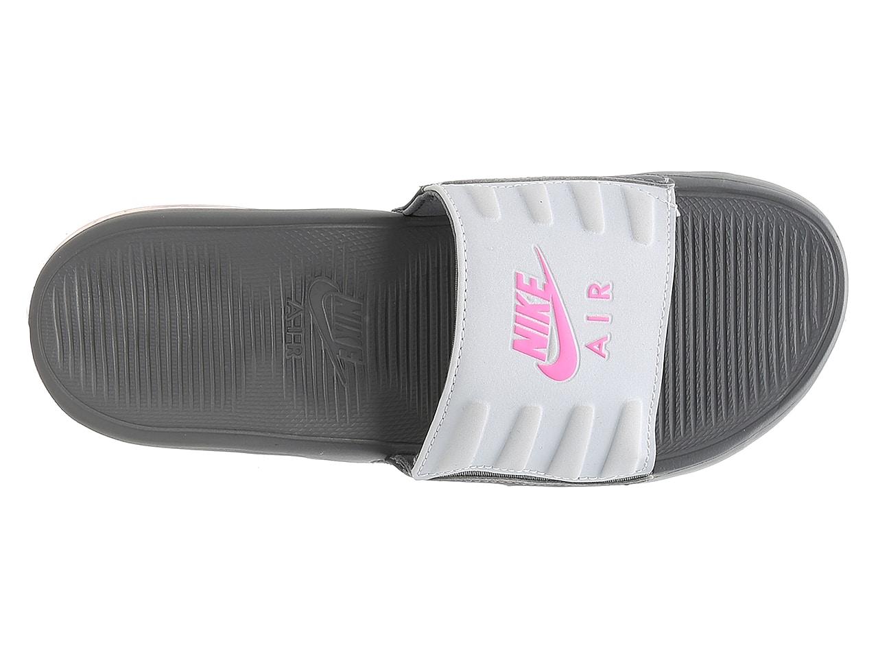 Nike Max Camden Sandals in Grey/Pink (Gray)