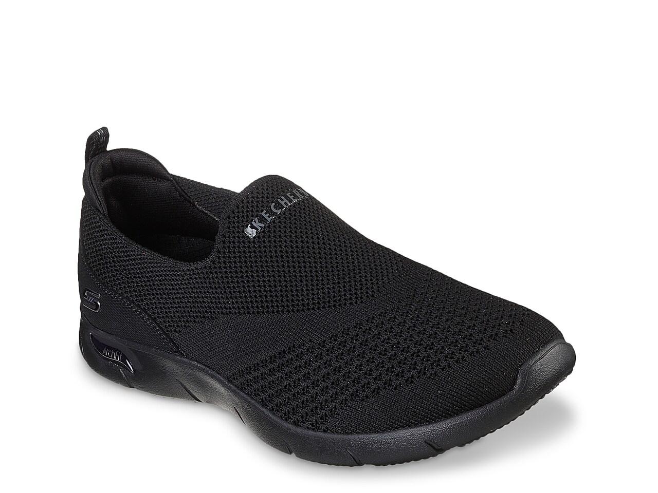 Skechers Arch-fit Refine Don't Go Sneaker in Black | Lyst
