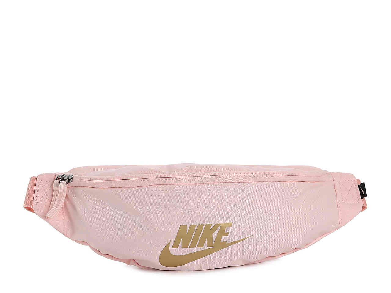 nike pink belt bag