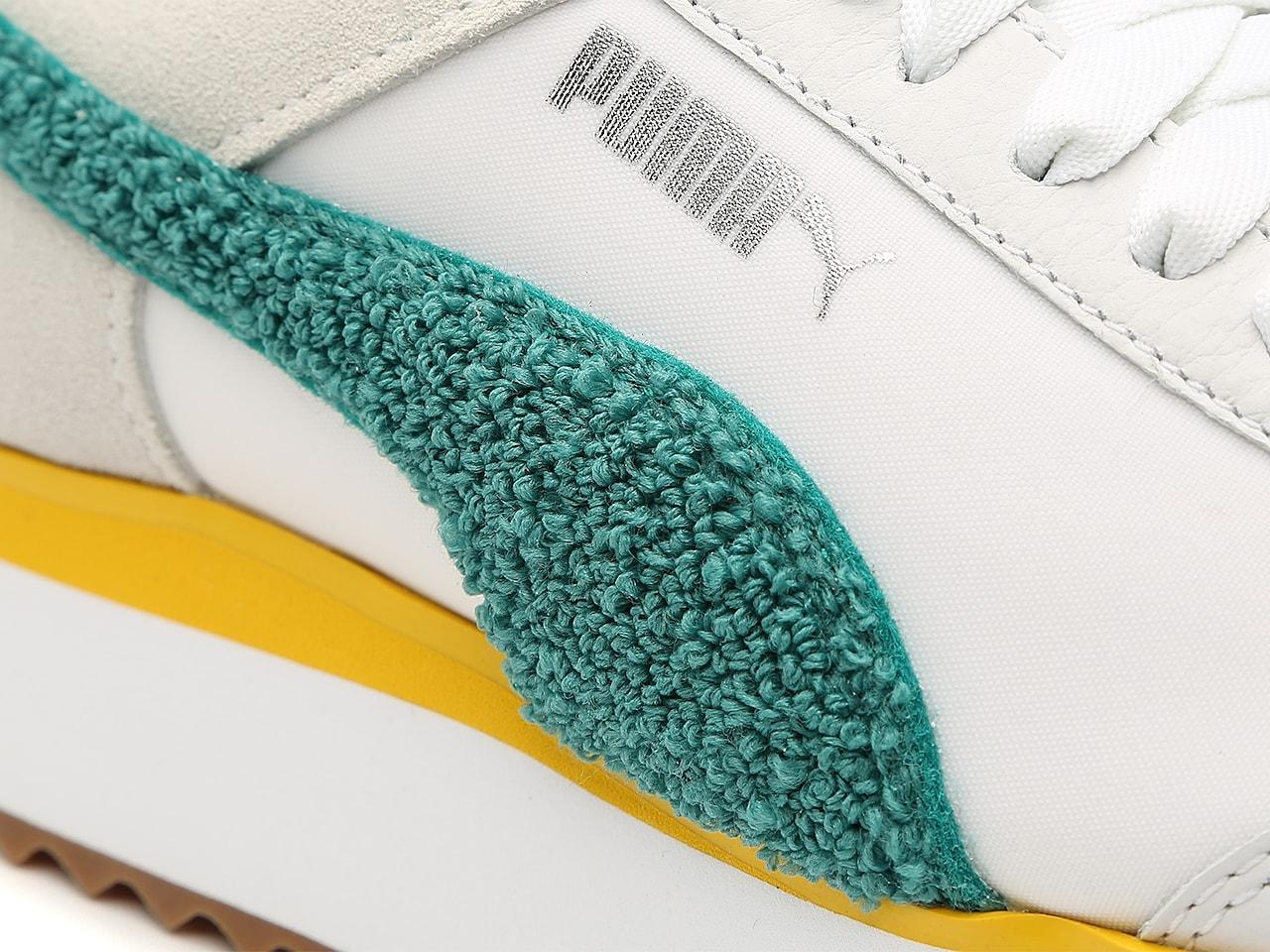 puma roma platform trainers