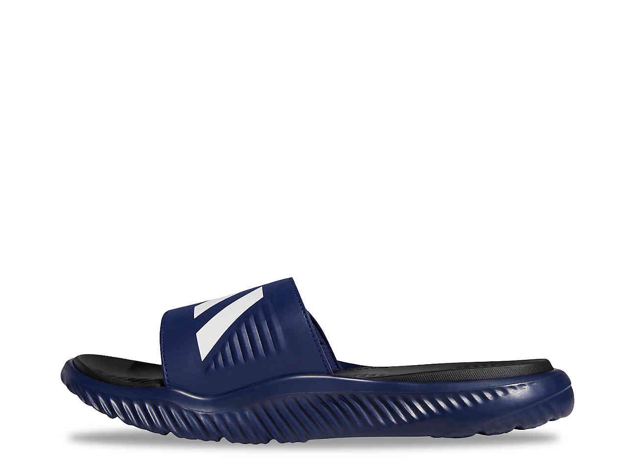 adidas Alphabounce Slide Sandal in Blue for Men | Lyst