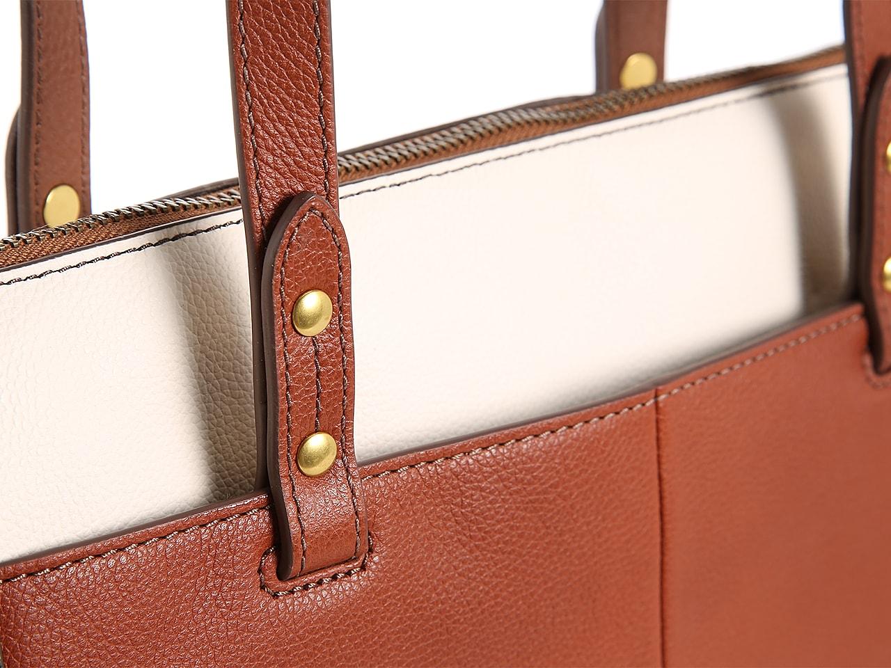Ana Leather Tote Fossil Shop, 58% OFF 