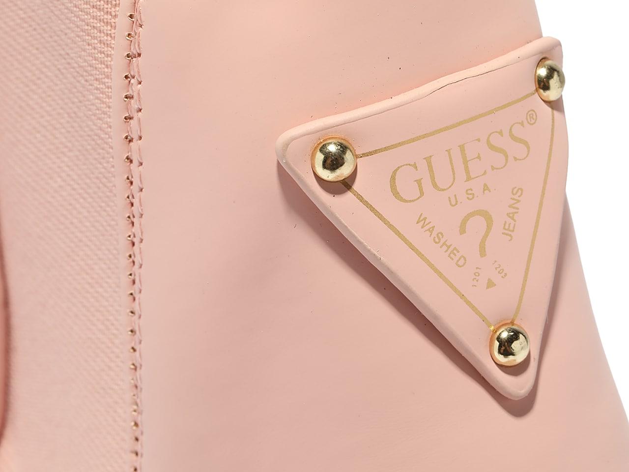 pink guess boots