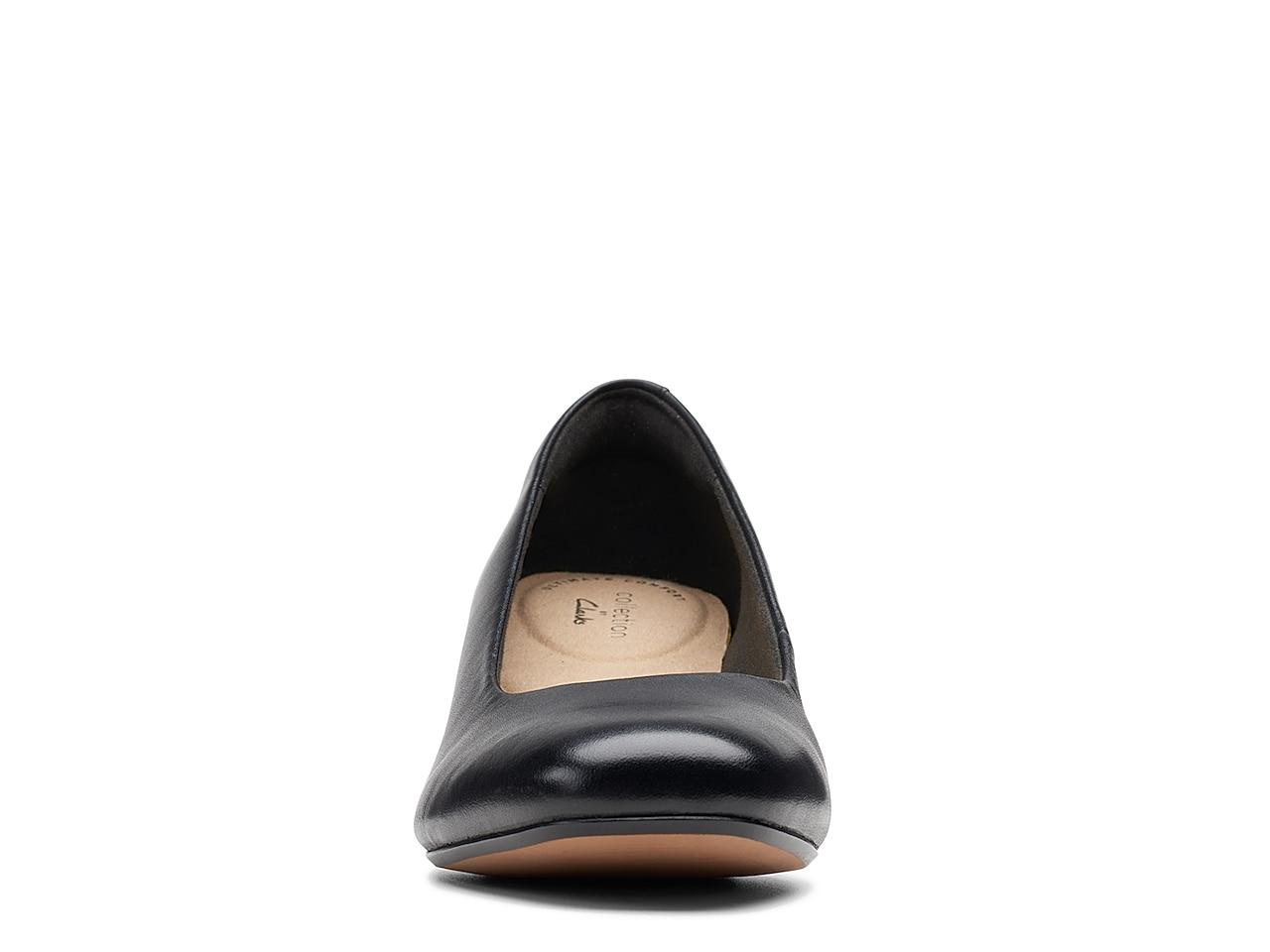 Clarks Marilyn Leah Pump in Black | Lyst