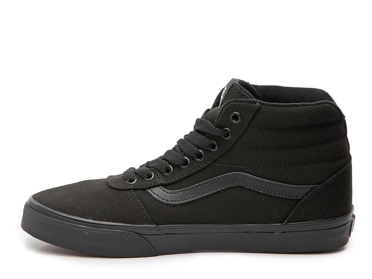 Vans Ward Hi Athletic Shoe in Black for Men | Lyst