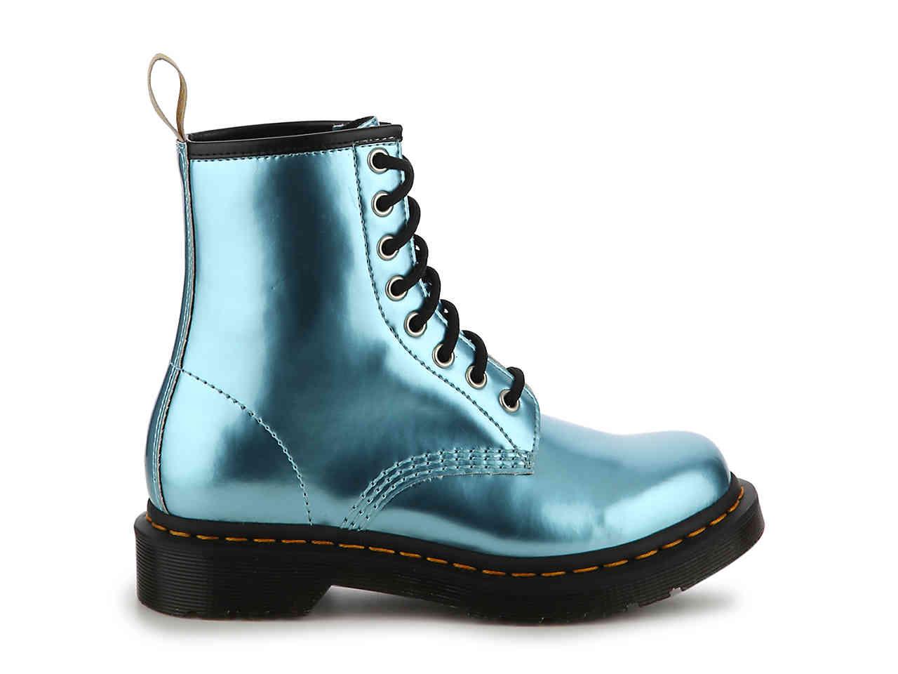 light blue dr martens boots