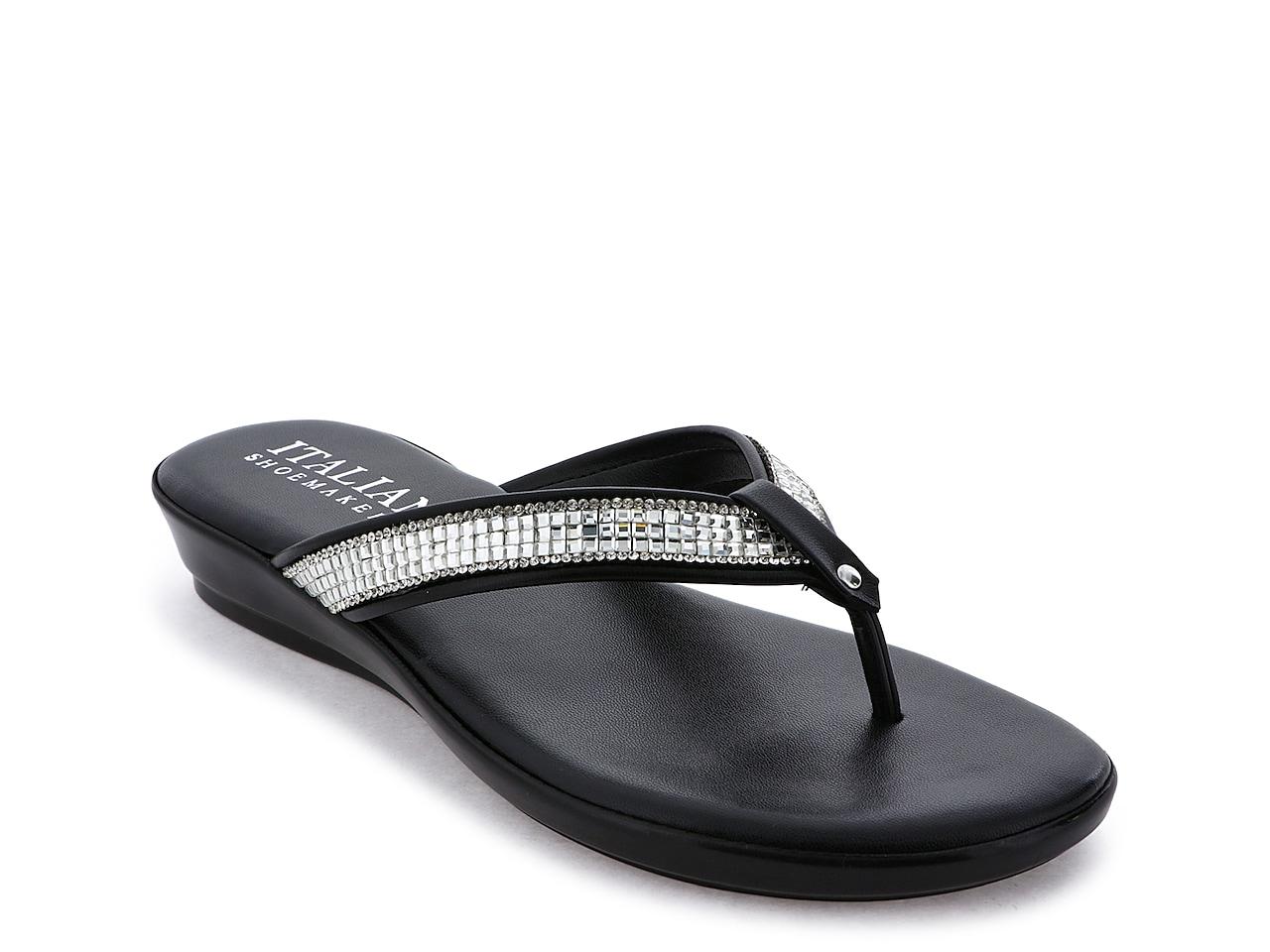 Italian Shoemakers Missie Sandal in Black | Lyst