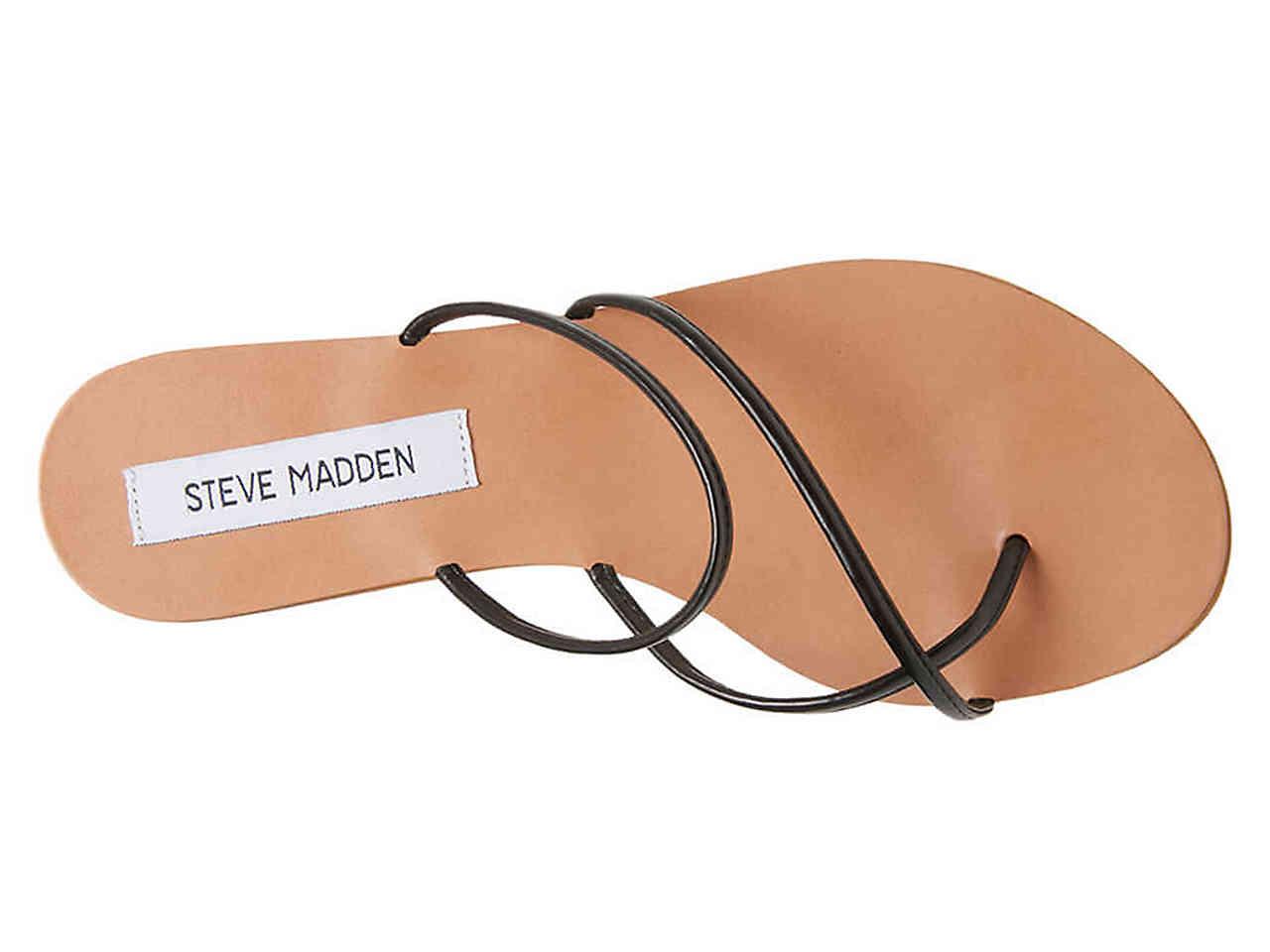 steve madden wise strappy slide sandal