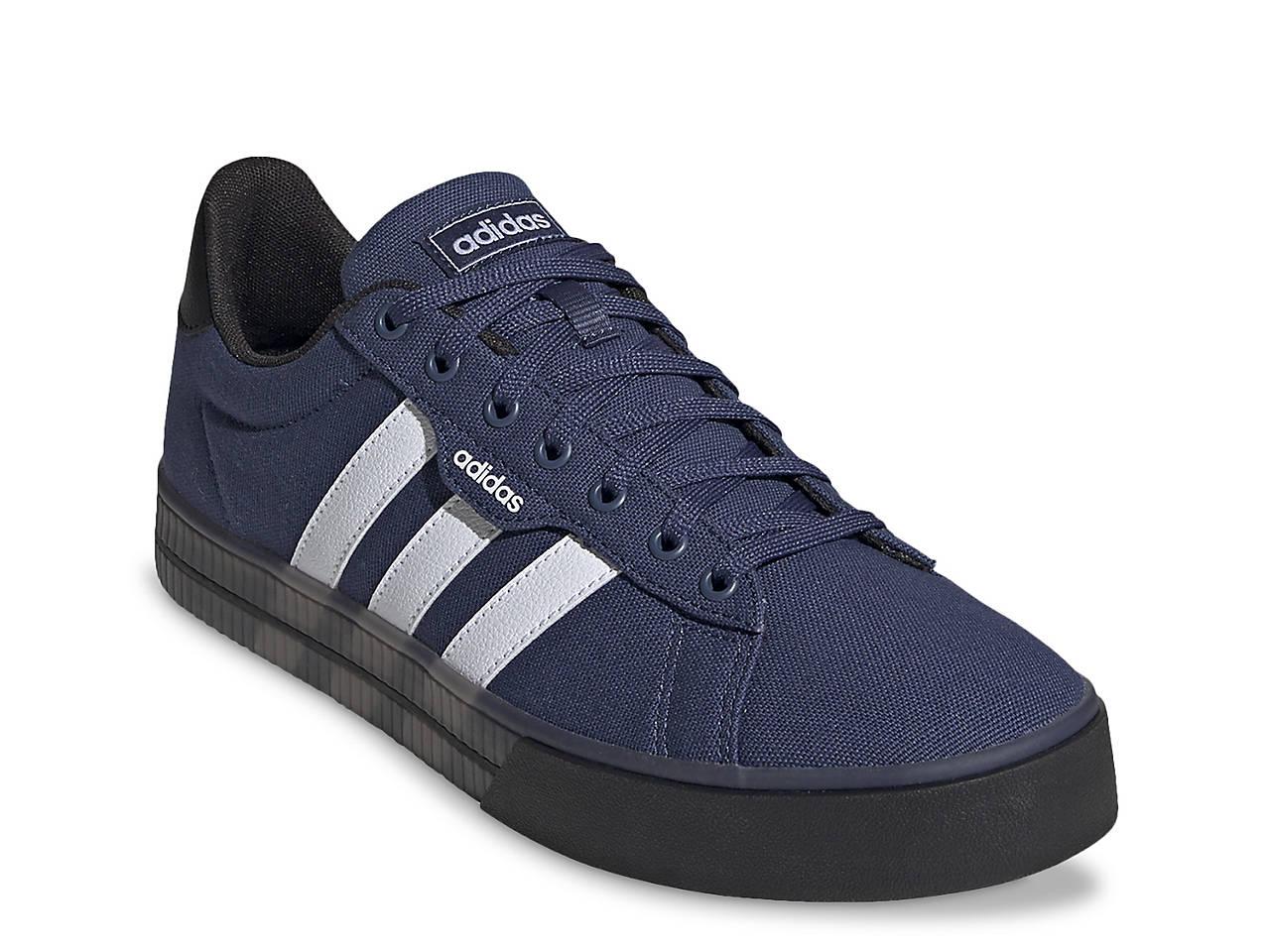 adidas Leather Daily 3.0 Sneaker in Navy (Blue) for Men | Lyst