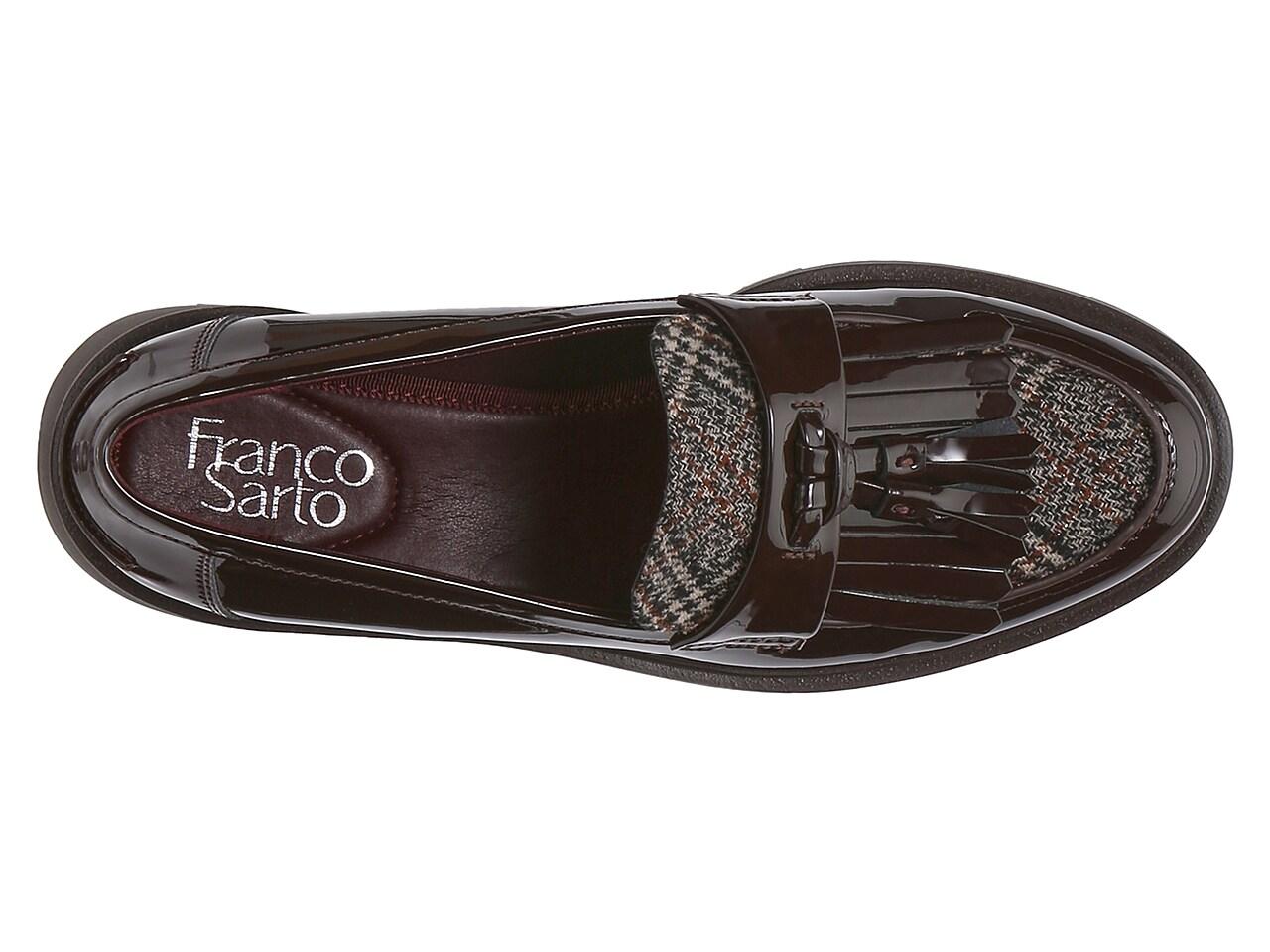 Franco Sarto Bersa Loafer in Black | Lyst