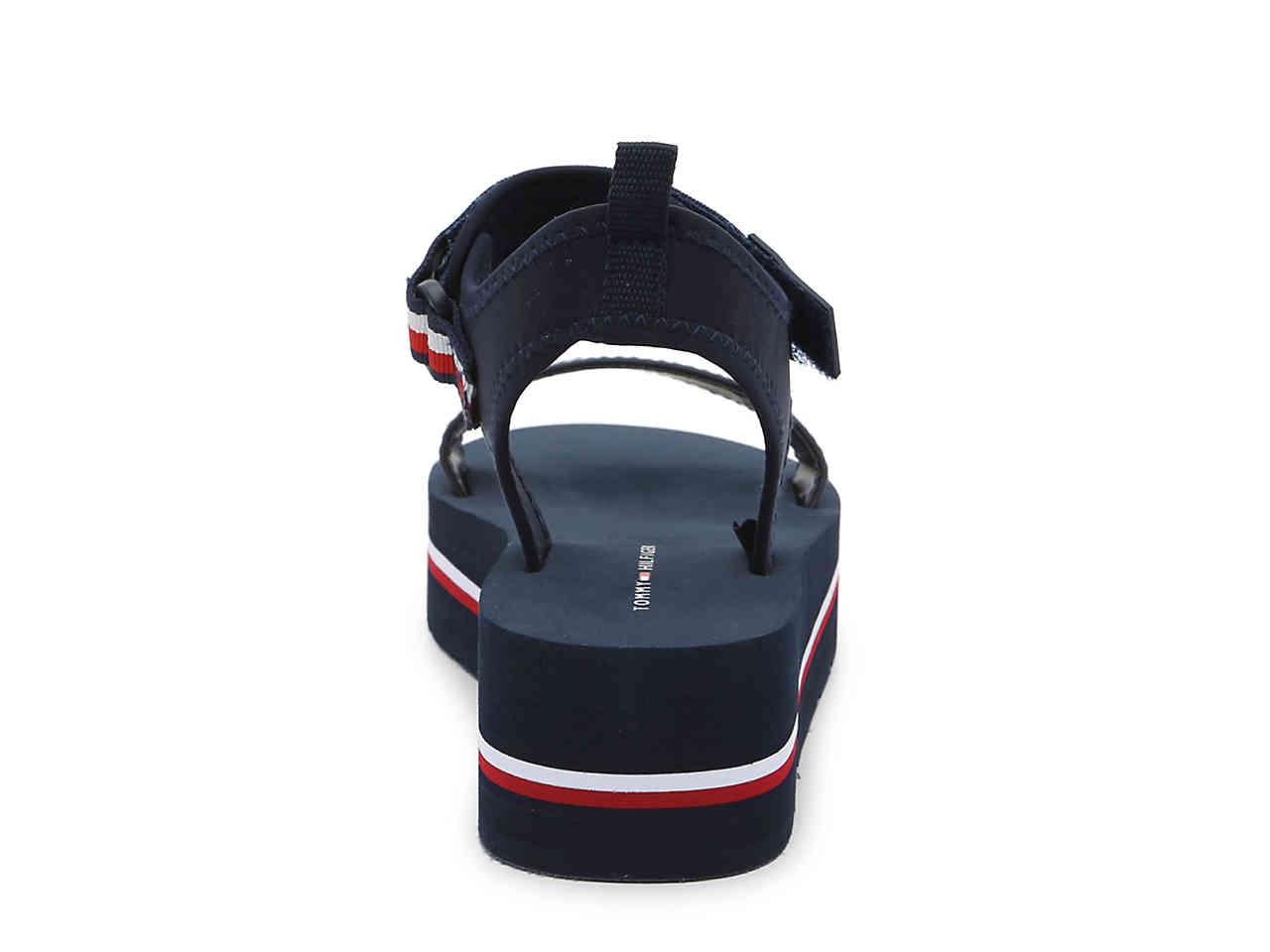tommy hilfiger avrett wedge sandal