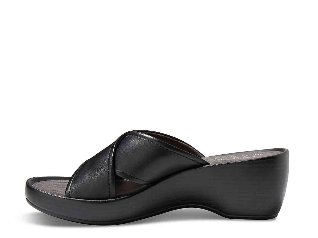 eastland candice women's wedge sandals